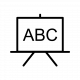 —Pngtree—black board line black icon_3746369